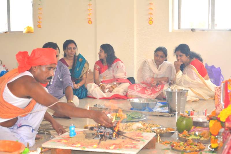 Griha Pravesh and Durga Puja at New Campus of NIELIT Agartala ...